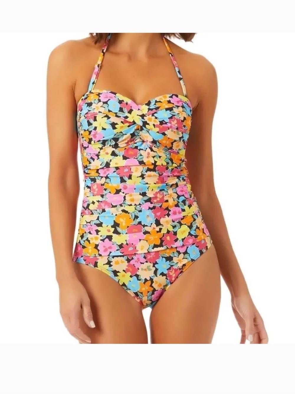 Anne Cole One Piece Floral Swimsuit